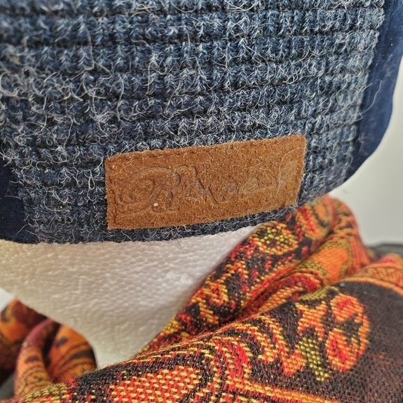 Grace Hats Race G Hunting Cap Plaid Blue Hat Vintage - Picture 4 of 12